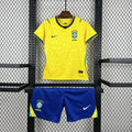 Maillot Brésil Domicile Enfant Coupe du Monde 2026