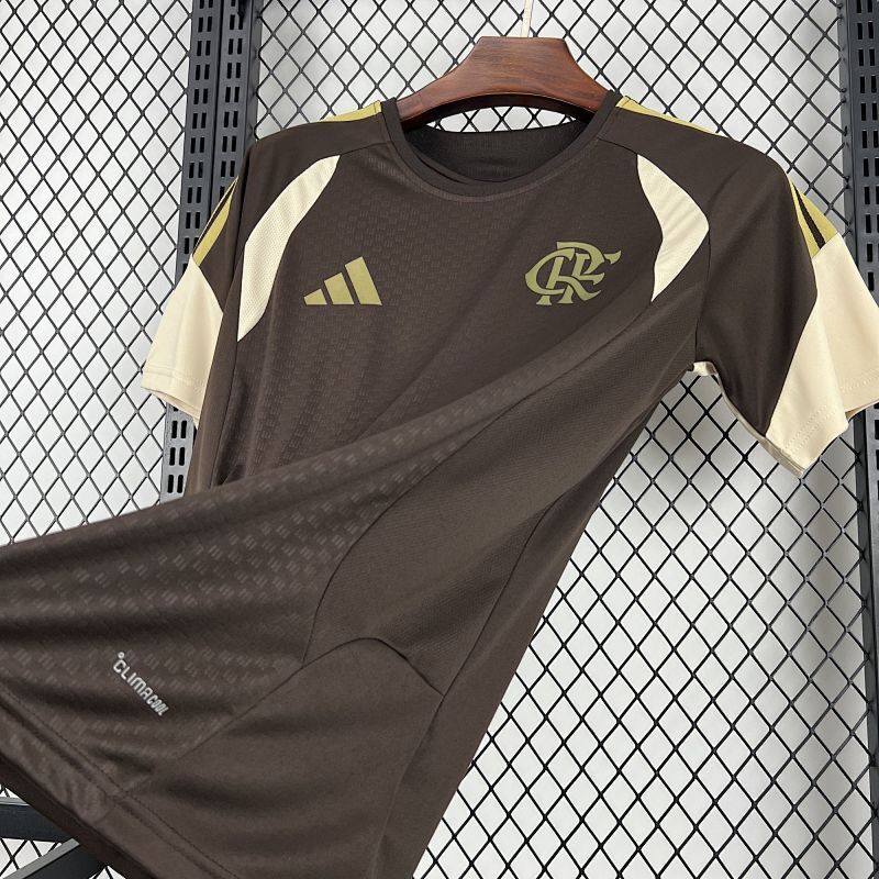 Maillot Flamengo Marron Prématch 25/26