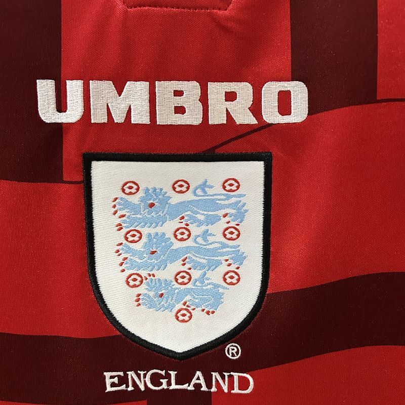 Maillot England Vintage Dropship Extérieur Rétro 1998