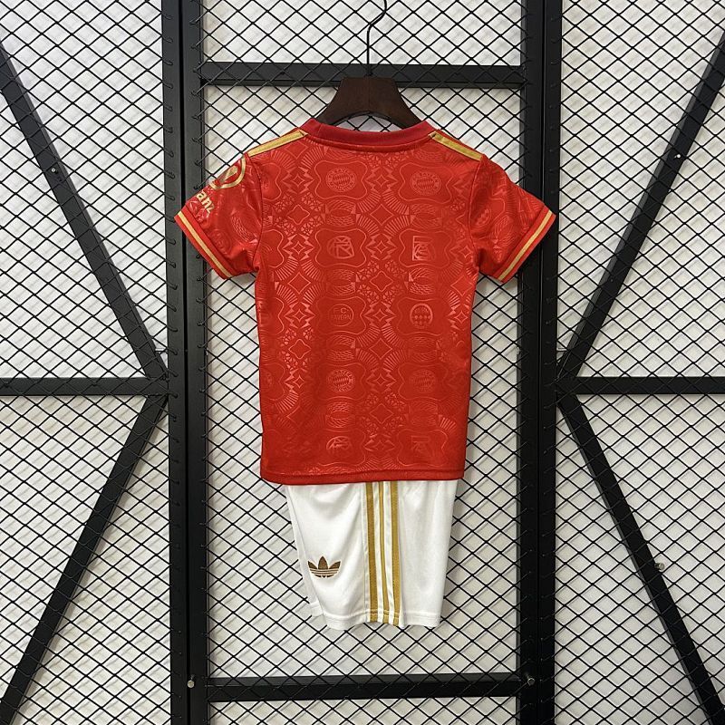 Bayern Munich 125 Years Red Kids Kit 25/26