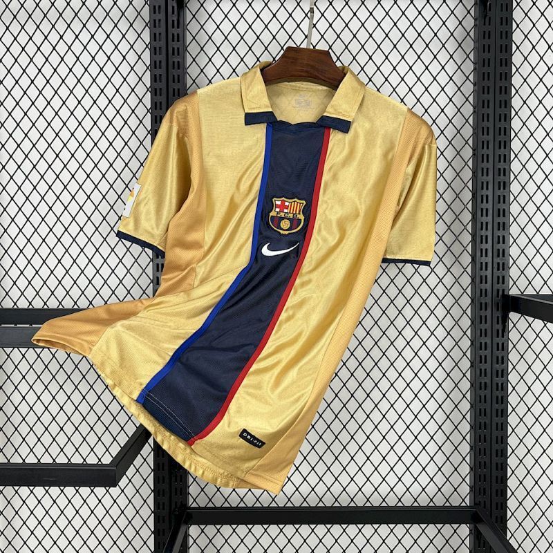 Maillot FC Barcelone Extérieur Rétro 2002/03