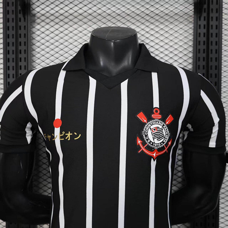 Maillot Corinthians Noir Player Version 25/26