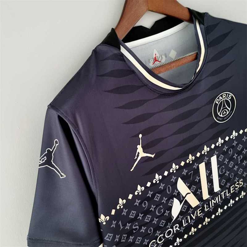 Ensemble PSG Noir Gris Prématch 22/23