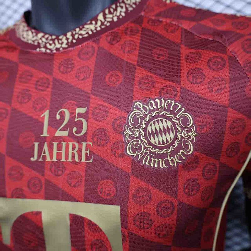 Maillot Bayern Munich 125 ans Rouge Player Version 25/26