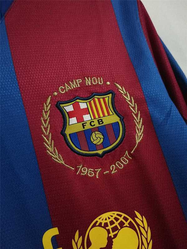 Maillot FC Barcelone Domicile Rétro 2007/08