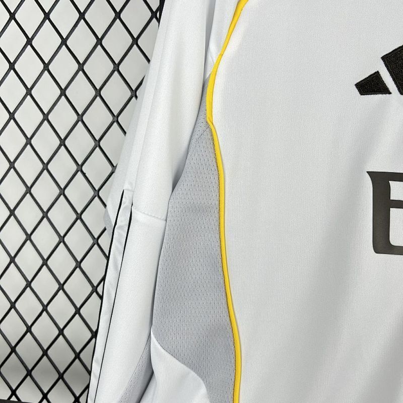 Maillot Real Madrid Domicile Manches Longues 25/26