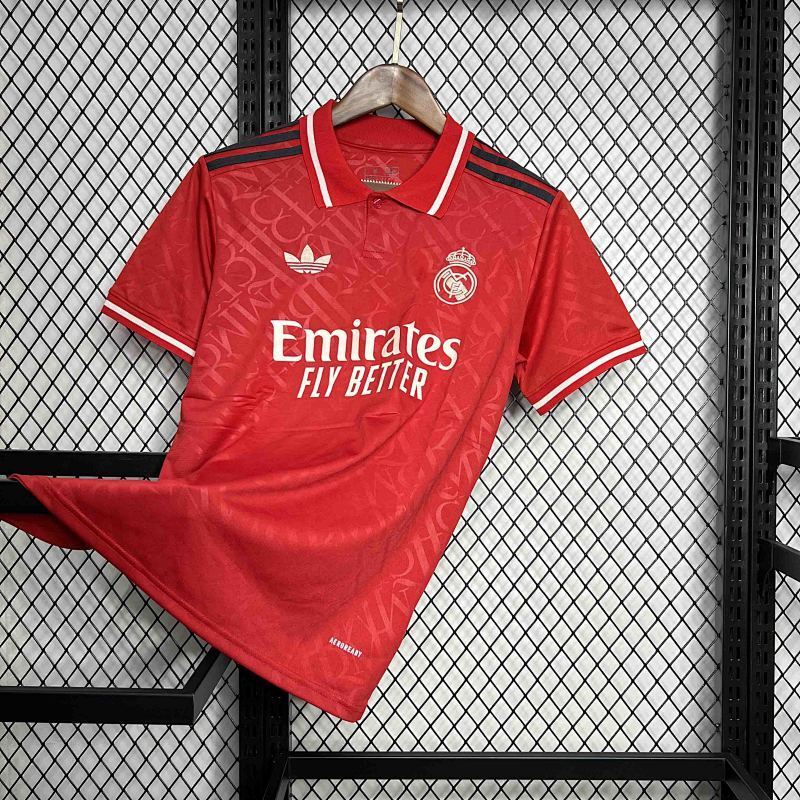 Camiseta Real Madrid Rojo 24/25 (2)