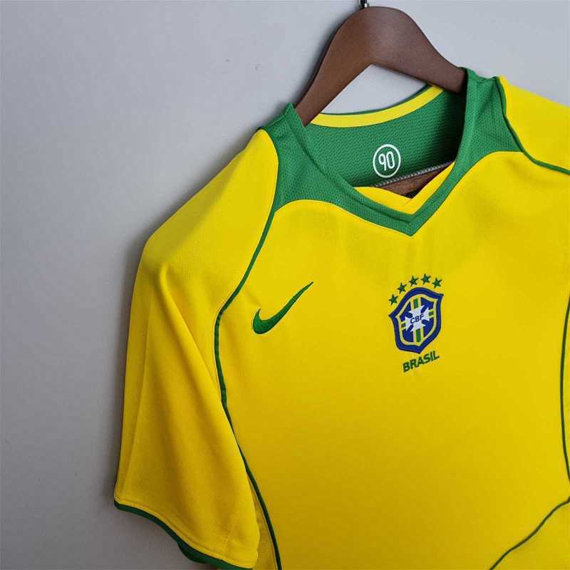 Maillot Brazil Domicile Rétro 2004