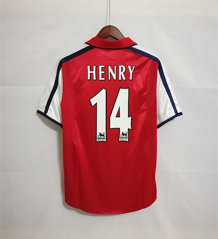 Arsenal Home Retro Jersey 2000/01
