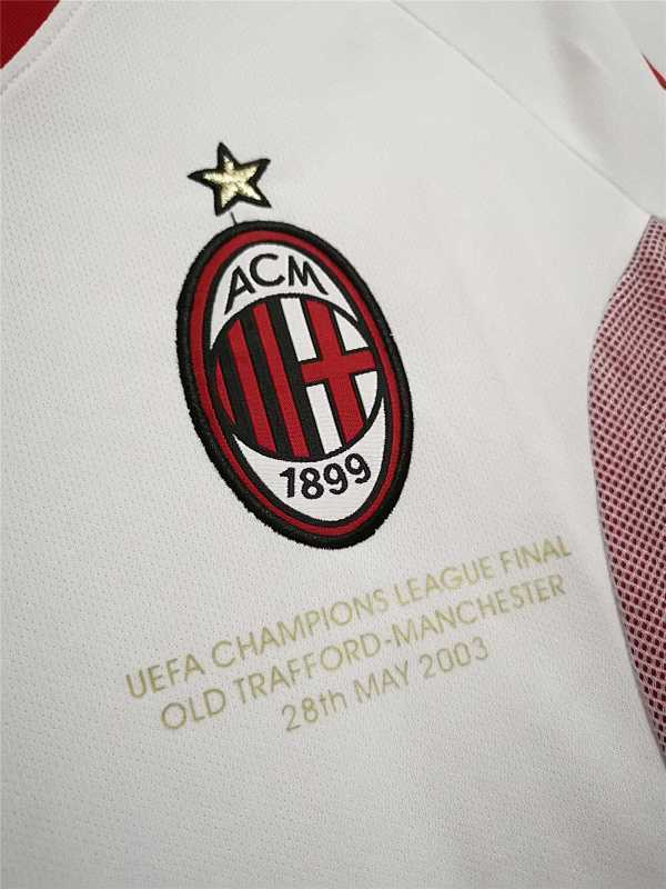 Maillot AC Milan Extérieur Rétro 2002/03
