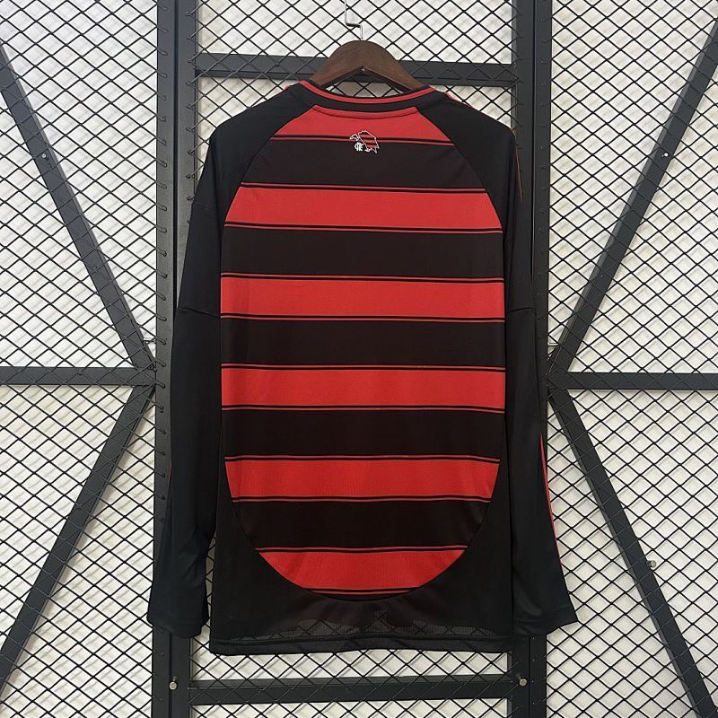 Camiseta Flamengo Local Manga Larga 25/26