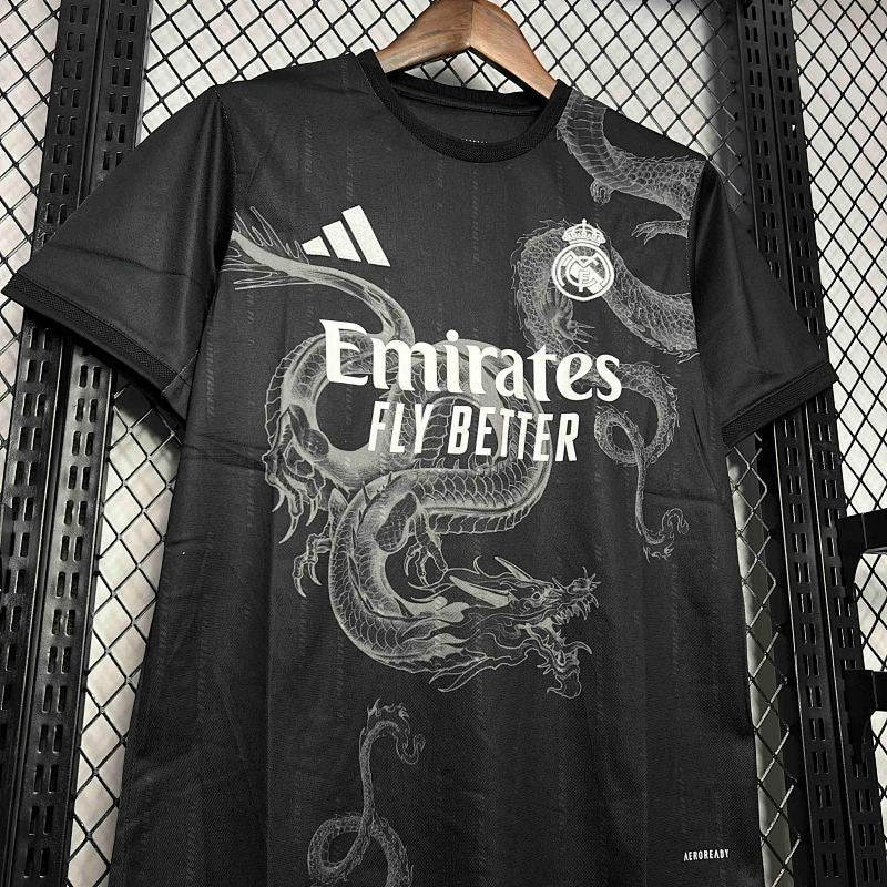 Real Madrid Dragon Black Special Edition Jersey 24/25