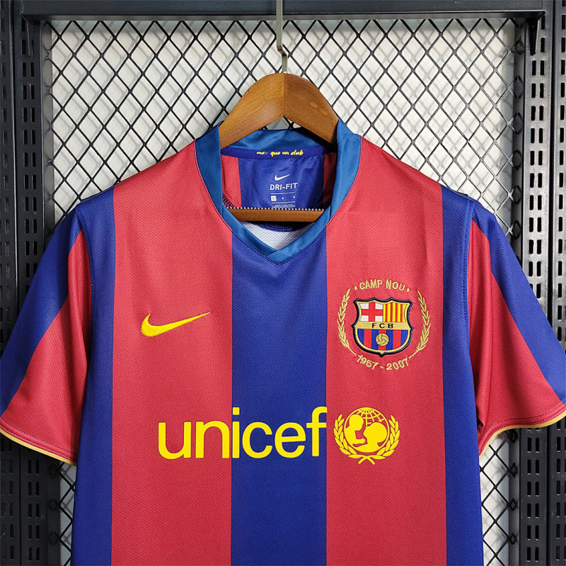 FC Barcelona Home Retro Jersey 2007/08