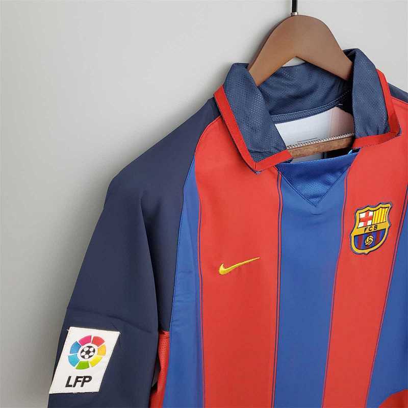Maillot FC Barcelone Domicile Rétro 2003/04