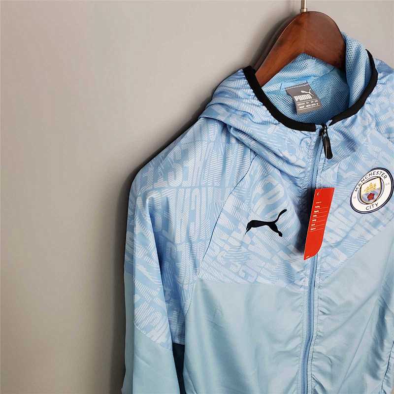 Manchester City Blue Tracksuit 21/22