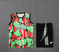 Short + débardeur Rouge et Vert