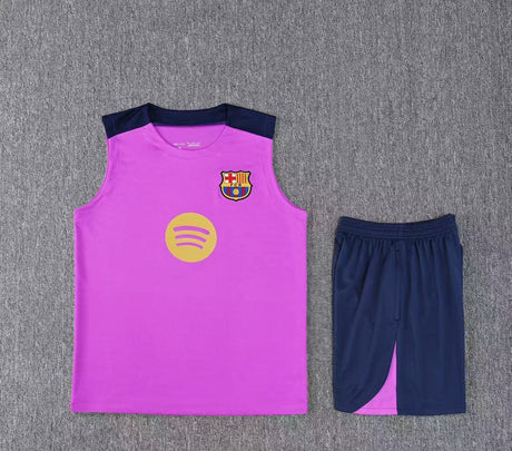 Short + débardeur FC Barcelone Violet