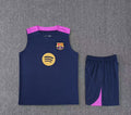 Short + débardeur FC Barcelone Bleu Marine