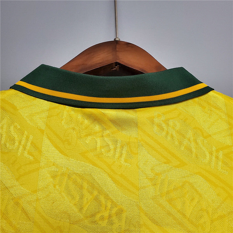 Brazil Home Retro Jersey 91/93