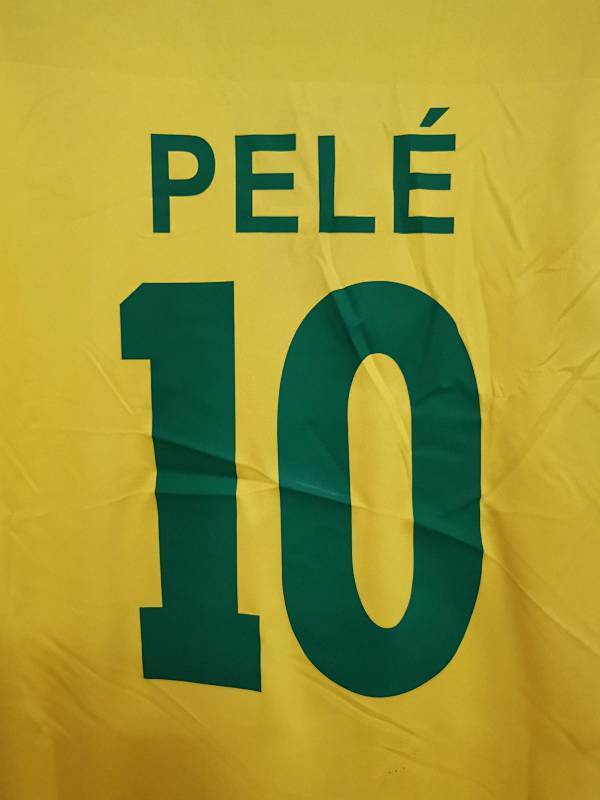 Maillot Brazil yellow Domicile Rétro Vintage