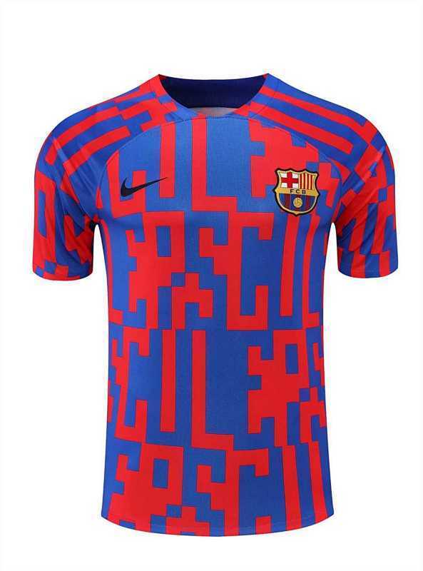 Ensemble FC Barcelone Rouge&Bleu Prématch 22/23