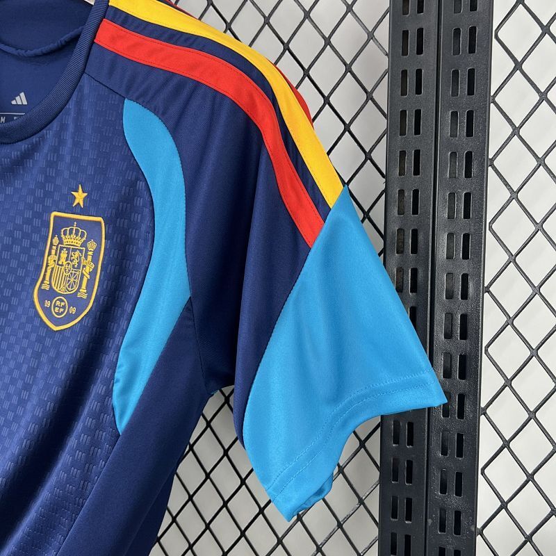 Maillot Espagne Navy Supply Prématch 25/26