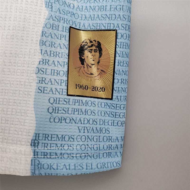 Camiseta Argentina Commemorative Azul Blanco Edición Especial 2021