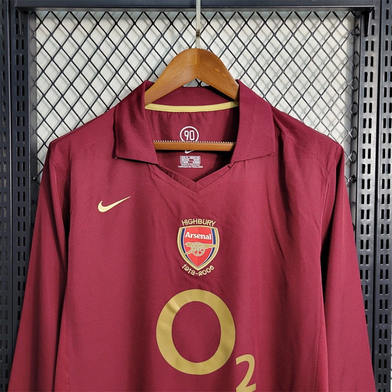 Maillot Arsenal Domicile Rétro 2005/06