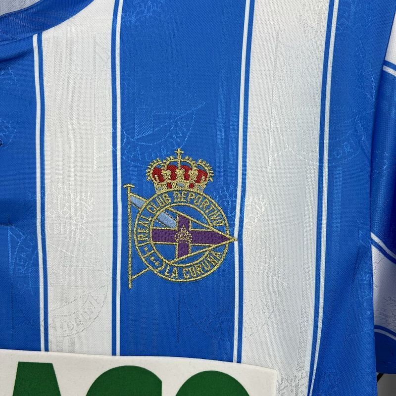 Maillot Deportivo La Coruna Domicile Rétro 97/98