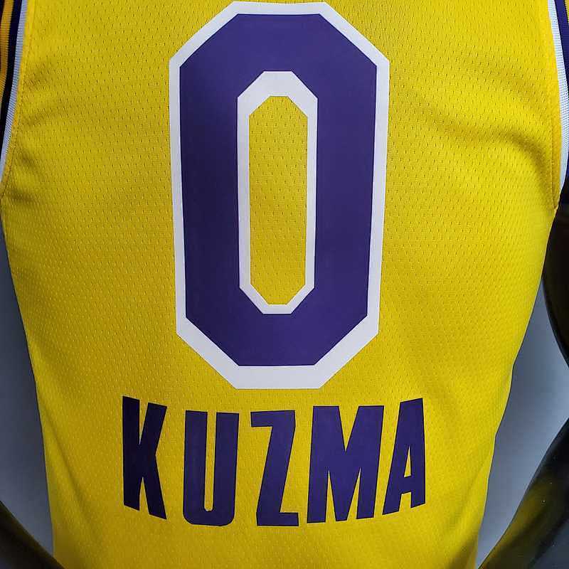 Maillot New KUZMA Jaune Édition spéciale