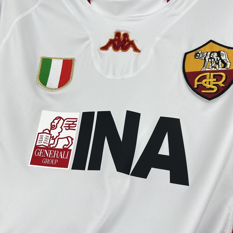 Maillot AS Roma Extérieur Rétro 2001/02