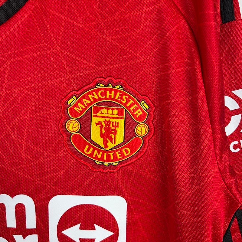 Maillot Manchester United Domicile Manches Longues 23/24