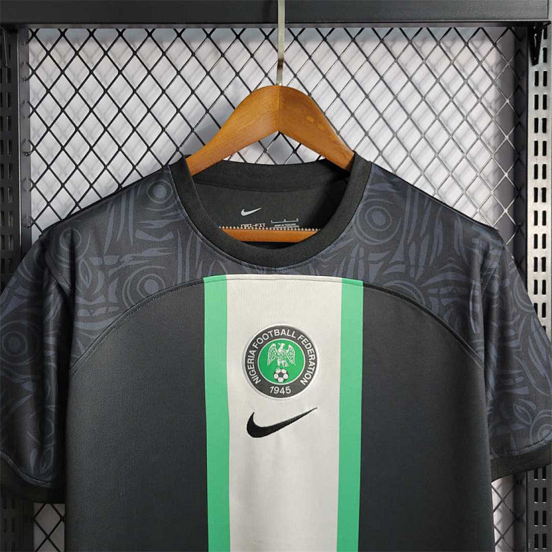 Nigeria Black Pre-Match Jersey 22/23