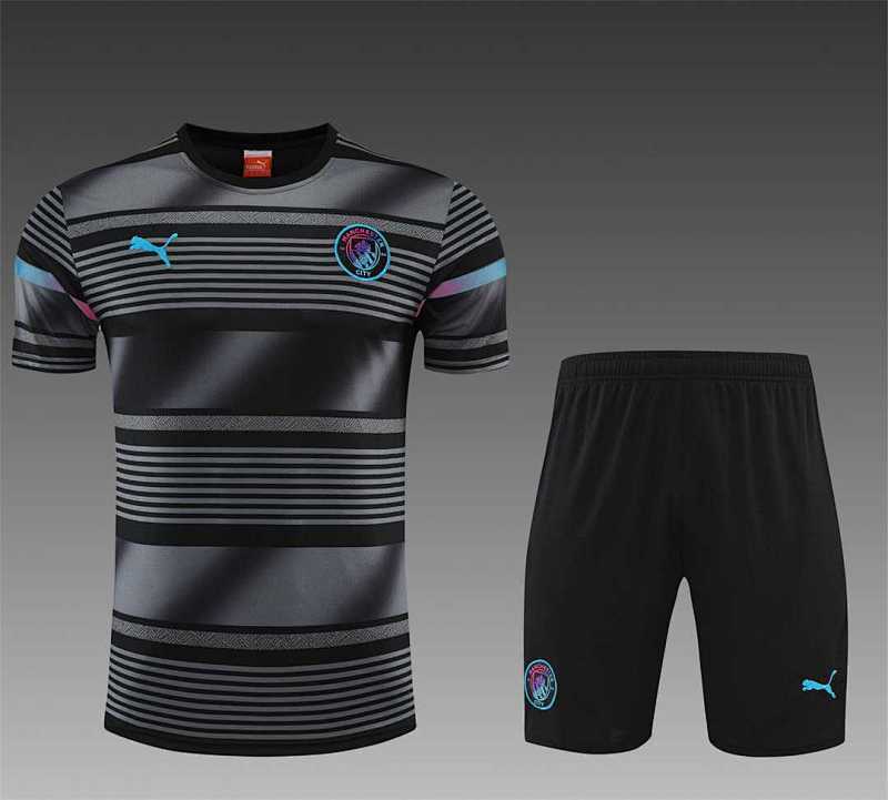 Maillot Manchester City Noir Prématch 22/23