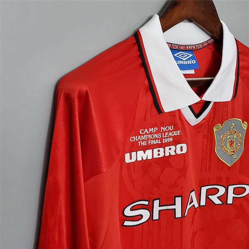 Maillot Manchester United Domicile Manches Longues 25/26