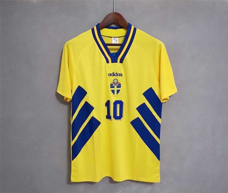 Camiseta Suecia Amarillo Retro 1994