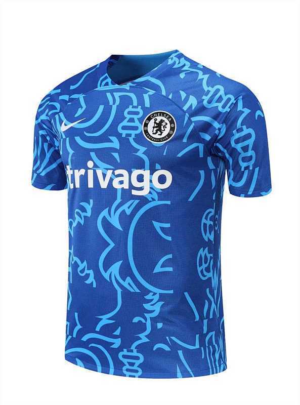 Ensemble Chelsea Bleu Prématch 22/23