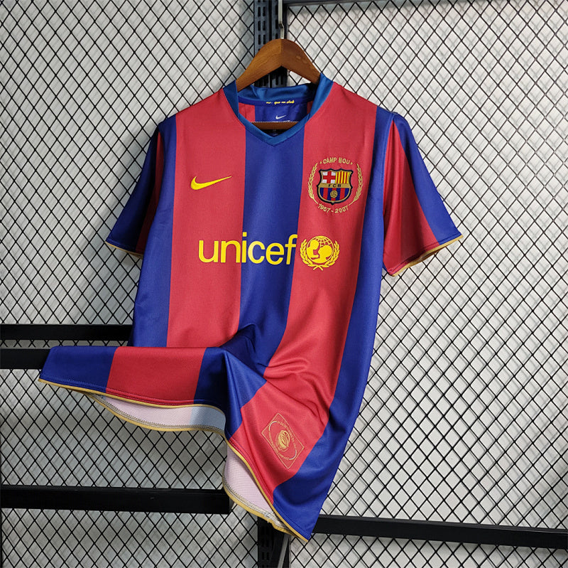 FC Barcelona Home Retro Jersey 2007/08