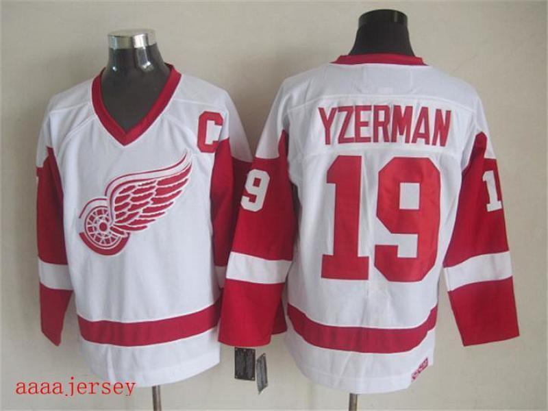 Maillot Wings ice hockey Rétro Vintage