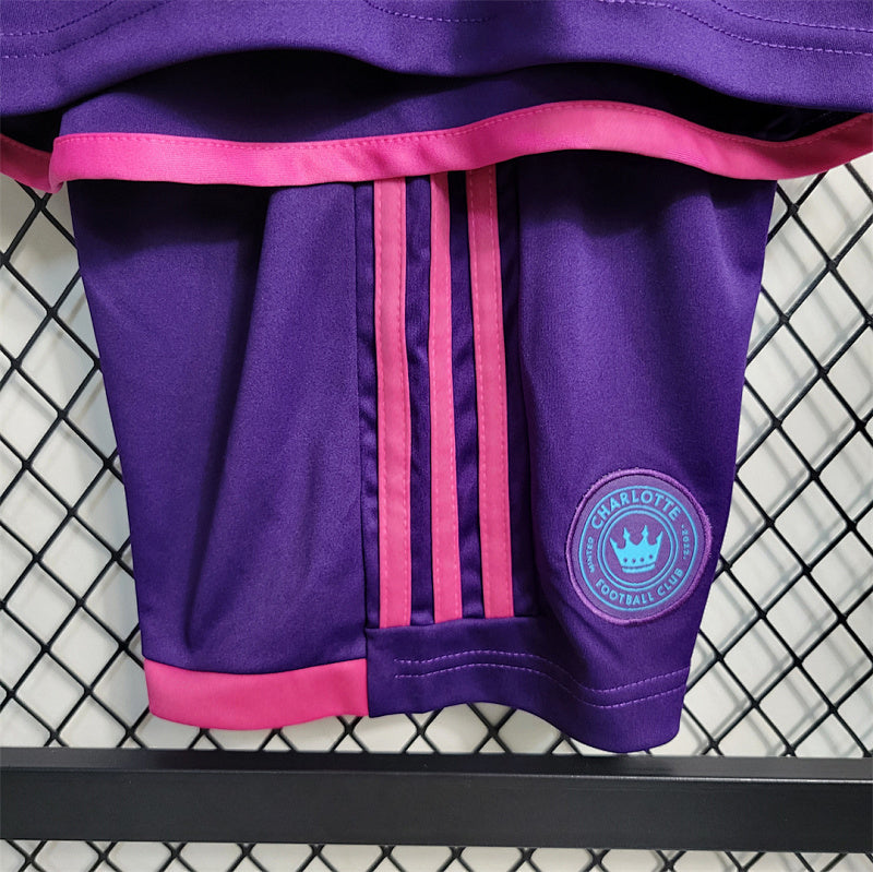 Ensemble Enfant Charlotte FC Extérieur 23/24