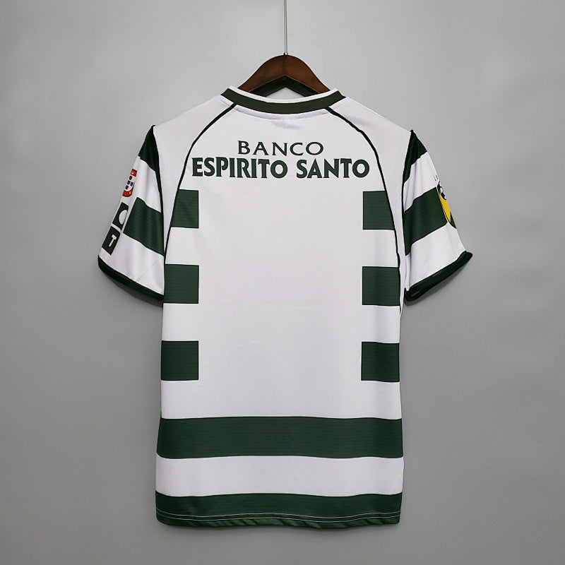 Maillot Sporting CP Domicile Rétro 2001/03
