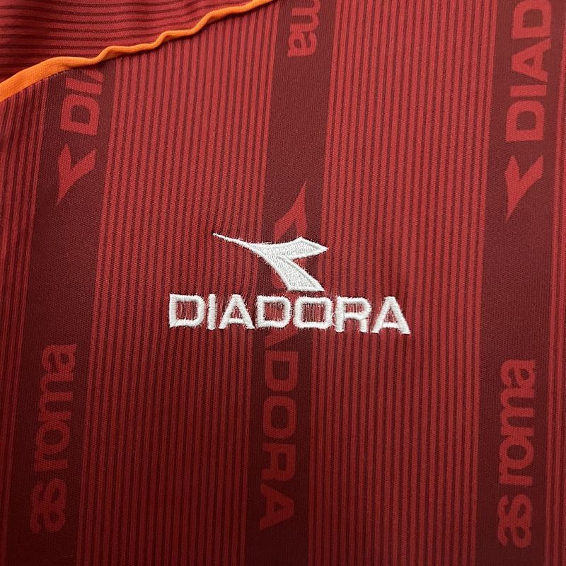 AS Roma Home Retro Jersey 99/00