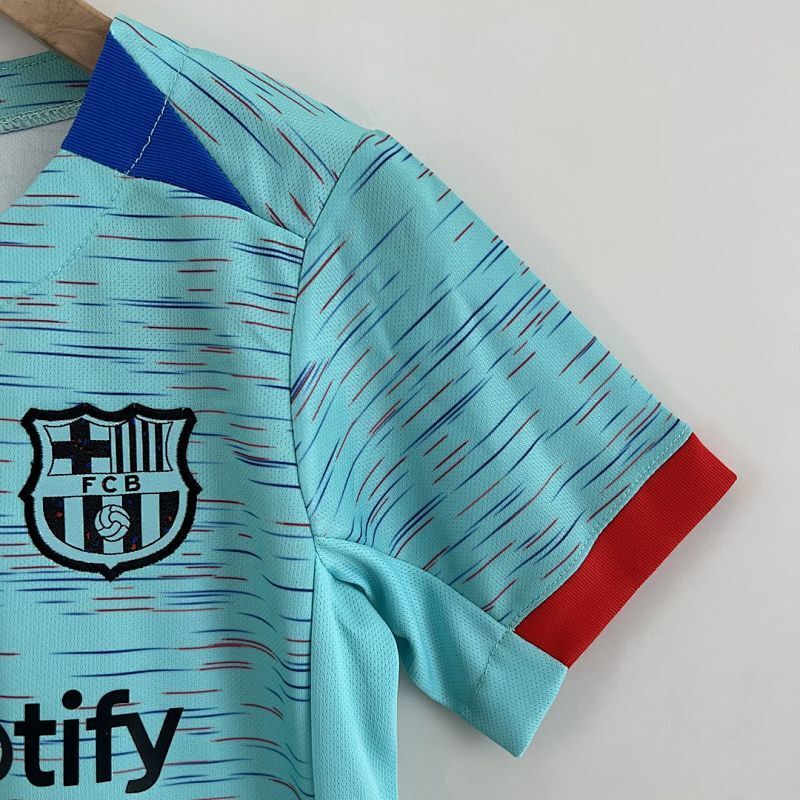 Maillot FC Barcelone Extérieur Enfant 23/24