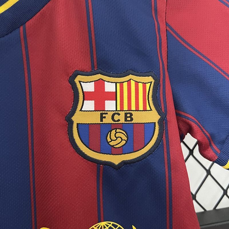 FC Barcelona Home Kids Kit 09/10