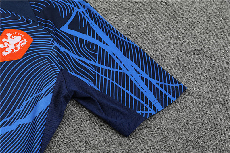 Maillot Netherlands royal Pre-Match 22/23