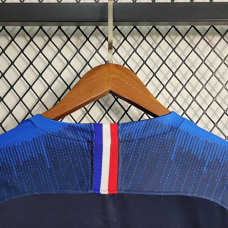 France Home Retro Jersey 2018
