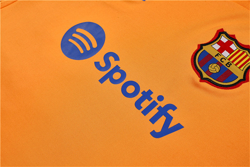 Ensemble FC Barcelone Jaune Prématch 22/23