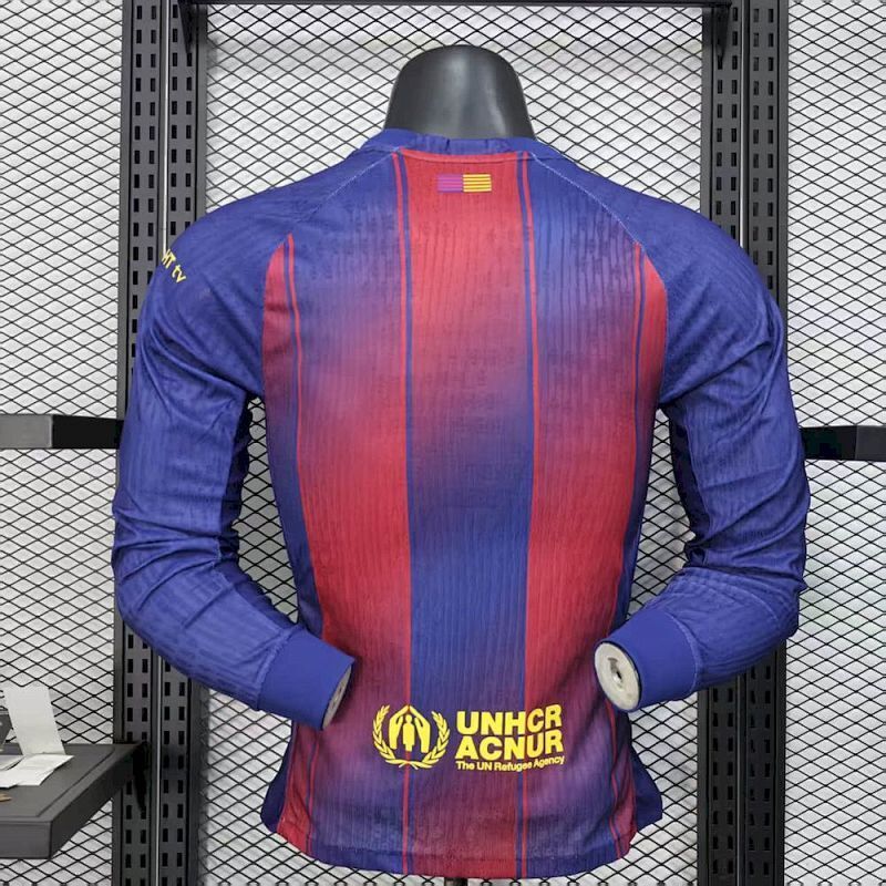 Maillot FC Barcelone Domicile Manches Longues 25/26