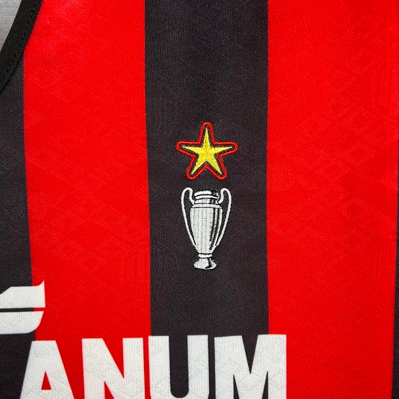 Maillot AC Milan Domicile 89/90