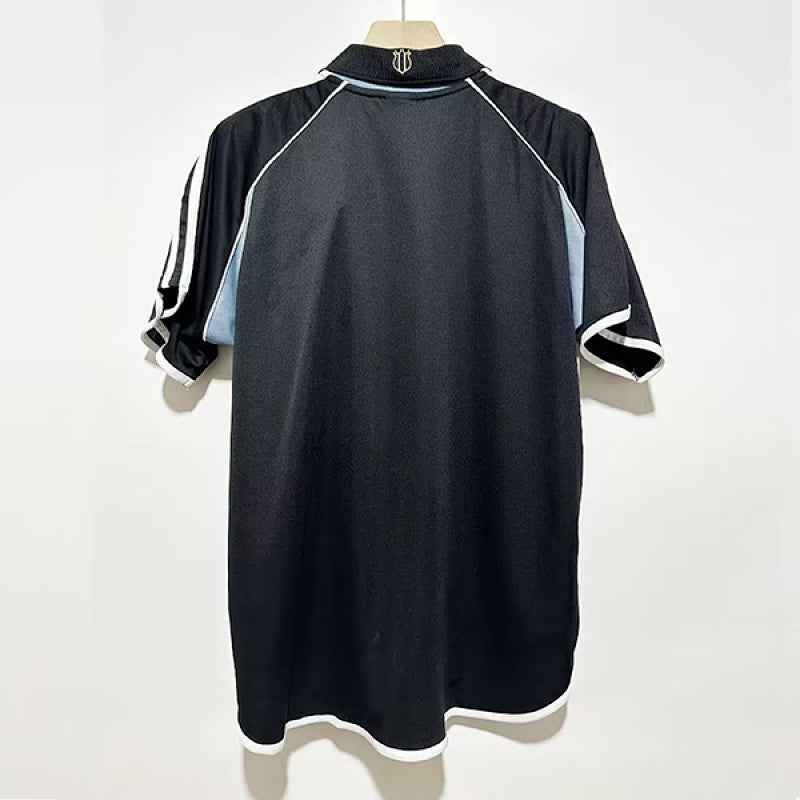 Newcastle Black Away Retro Jersey 00/01